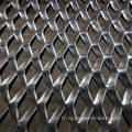 Forme de diamant Punching en aluminium Mesh métallique expansé